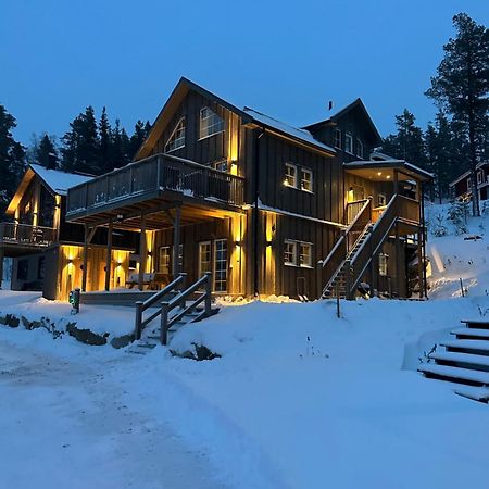 Modern Stuga Med Ski Lodge Kaensla Jarvso Luaran gambar
